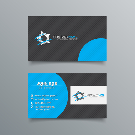 Business Card Background Design Template. Stock Vector Illustrationのイラスト素材