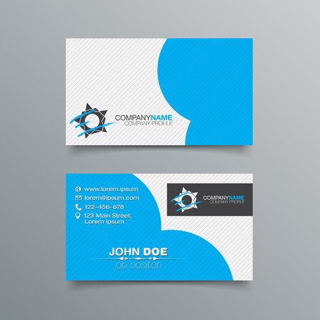 Business Card Background Design Template. Stock Vector Illustrationのイラスト素材