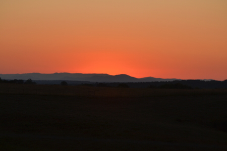 Blue Ridge Mountainsの写真素材