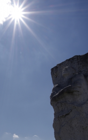 Backlight memorialの写真素材