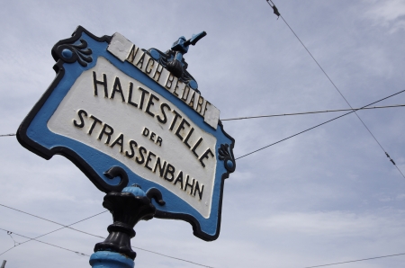 Old bus station in Wienのeditorial素材