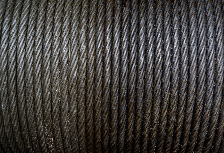 Steel wire rope structure, heavy wire cable in heavy industrial use