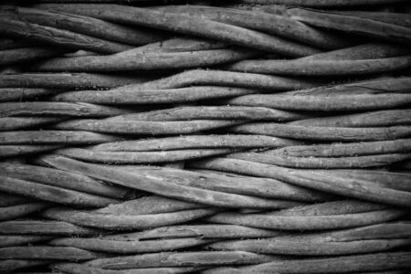 Wood texture in black and whiteの写真素材