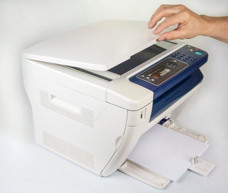 Multifunction printer  for printing scanning and copying