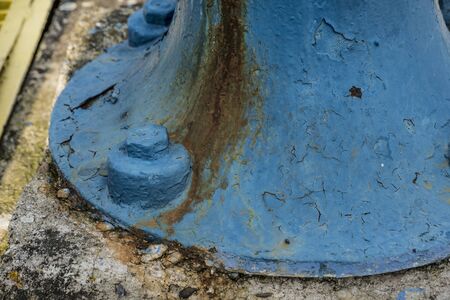 Closeup of water reservoir  valve. Rusty vintage objectの写真素材