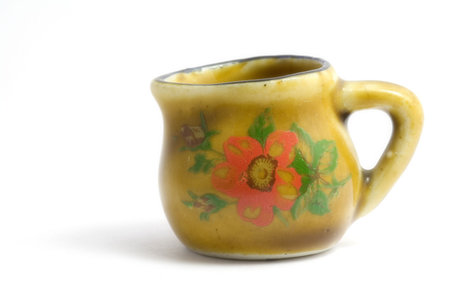 Image of a small pitcher for the wineの写真素材