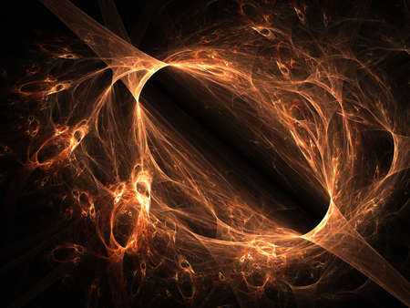 Wormhole is a complex computer generated image for a elegant background or complex hitech designの写真素材