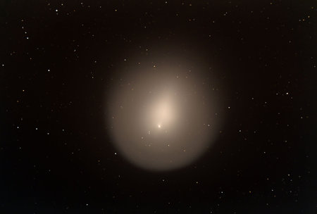 Telescope image of the very giant comet Holmes in outburst
