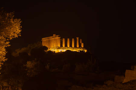 Juno Temple in Agrigento archaeological parkの写真素材