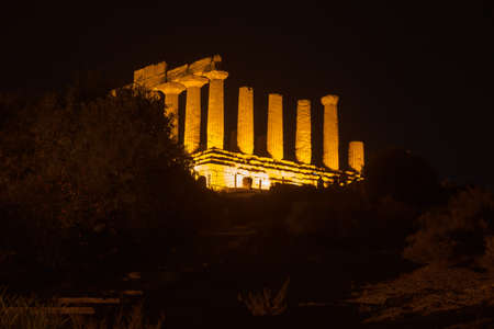 Juno Temple in Agrigento archaeological parkのeditorial素材