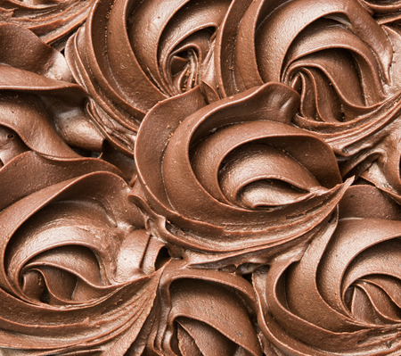 Chocolate cream close upの写真素材