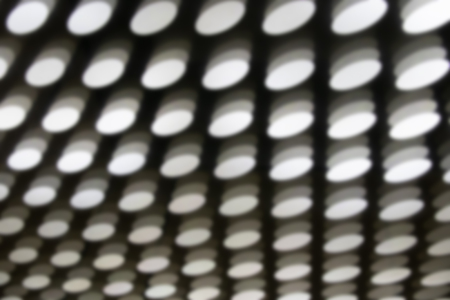 Blurred background image of an oval ceiling.の写真素材