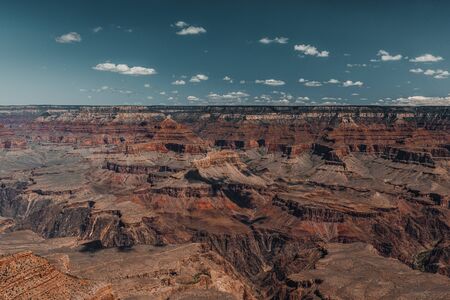 View of the South Rim Grand Canyon, Arizonaの写真素材