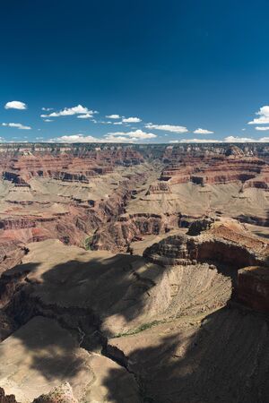 View of the South Rim Grand Canyon, Arizonaの写真素材