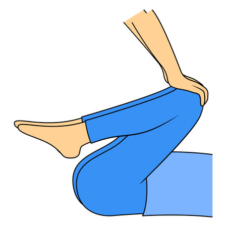 Massage. Yumeiho therapy. Instructions for performing massage techniquesのイラスト素材