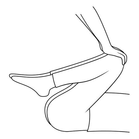 Massage. Yumeiho therapy line. Instructions for performing massage techniquesのイラスト素材