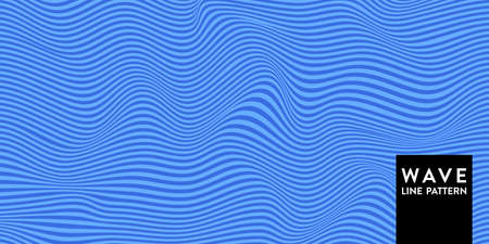 Abstract Wave Line Background Textureのイラスト素材