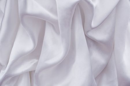 White silk backgroundの写真素材