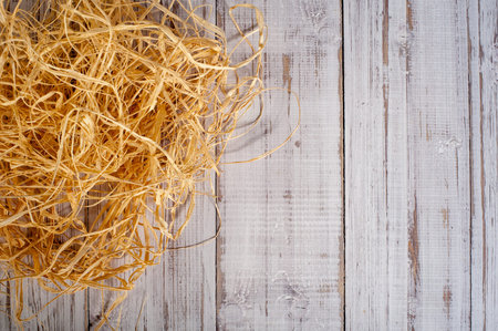 White wood background textureの写真素材