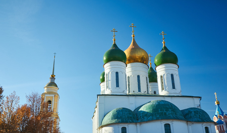 Church of the Dormition of the Theotokos in Kolomna Kremlinの写真素材
