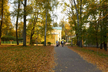Manor Gorki Leninskiye - architectural ensemble of the first third of the XIX century, situated on the banks of the Pakhra river in the village Gorki Leninskiye (Lenin Hills), Moscow Oblast, Russia. After the October Revolution of 1917 the manor was the rのeditorial素材
