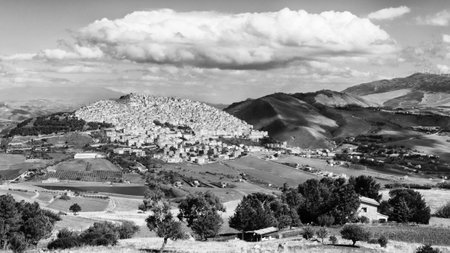 Gangi (PA) Sicilyの写真素材