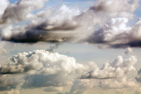sky with clouds