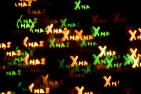 Christmas light backgroundの写真素材