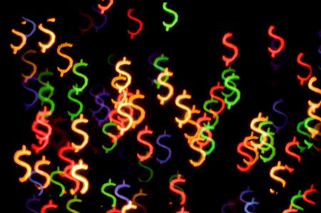 Christmas light backgroundの写真素材