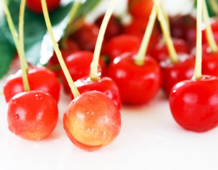 sweet cherriesの写真素材