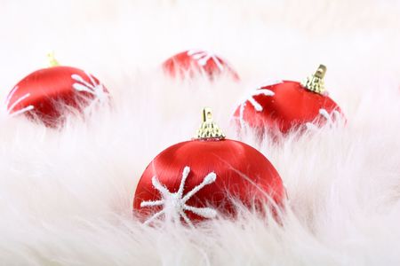 Red christmas balls
の写真素材