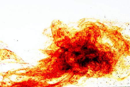 ink in the waterの写真素材