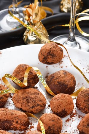 chocolate truffles
の写真素材