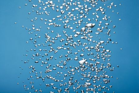 water with bubblesの写真素材