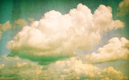 Grunge retro sky imageの写真素材
