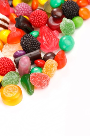 assortment of colorful candyのeditorial素材