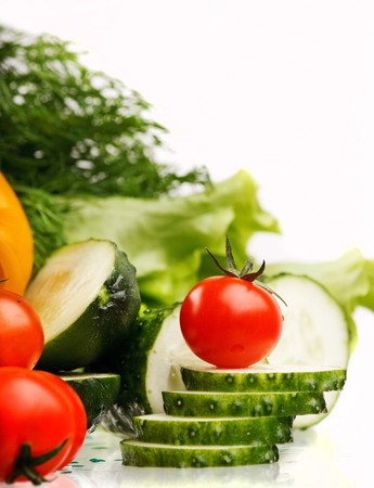 fresh vegetablesの写真素材