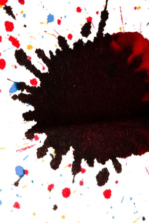 Ink splashes の写真素材