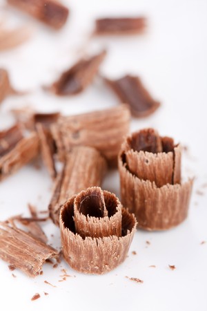 Chocolate Curls の写真素材