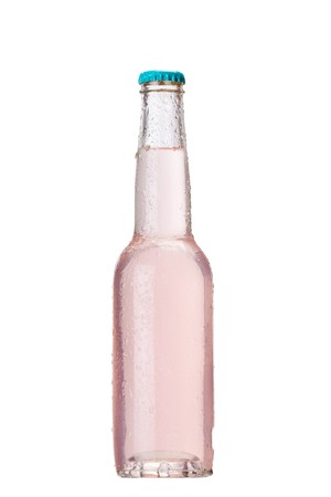 bottle with tasty drinkの写真素材
