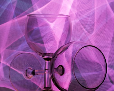 Wine glasses の写真素材