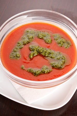 tomato soup の写真素材