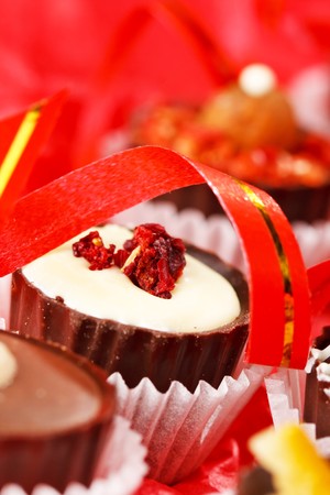 chocolate candy の写真素材