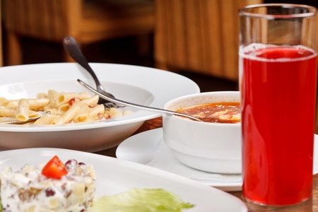 tasty dinnerの写真素材