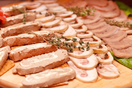 food at a party の写真素材