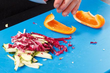 Chef preparing food 