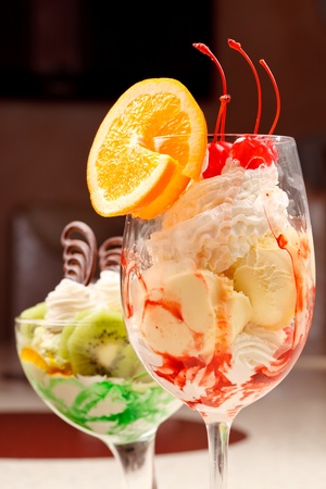 Fruit dessertsの写真素材