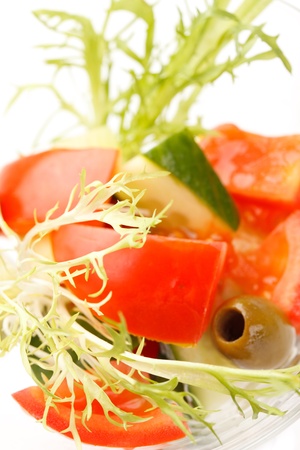 vegetable salad の写真素材
