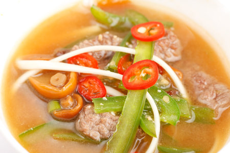 Beef noodle soup