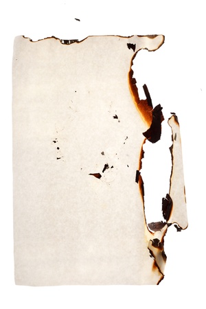 Burn hole in  paper の写真素材